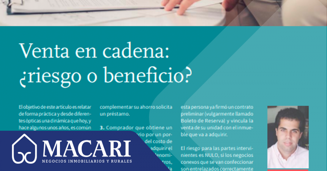 Nota en la edición 74 de Revista Ciudades